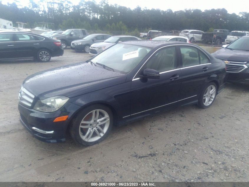 2013 MERCEDES-BENZ C-CLASS C 250 - WDDGF4HB9DR269759
