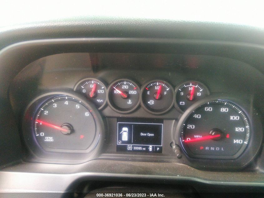 2020 CHEVROLET SILVERADO 1500 WORK TRUCK - 1GCUYAEF6LZ116977