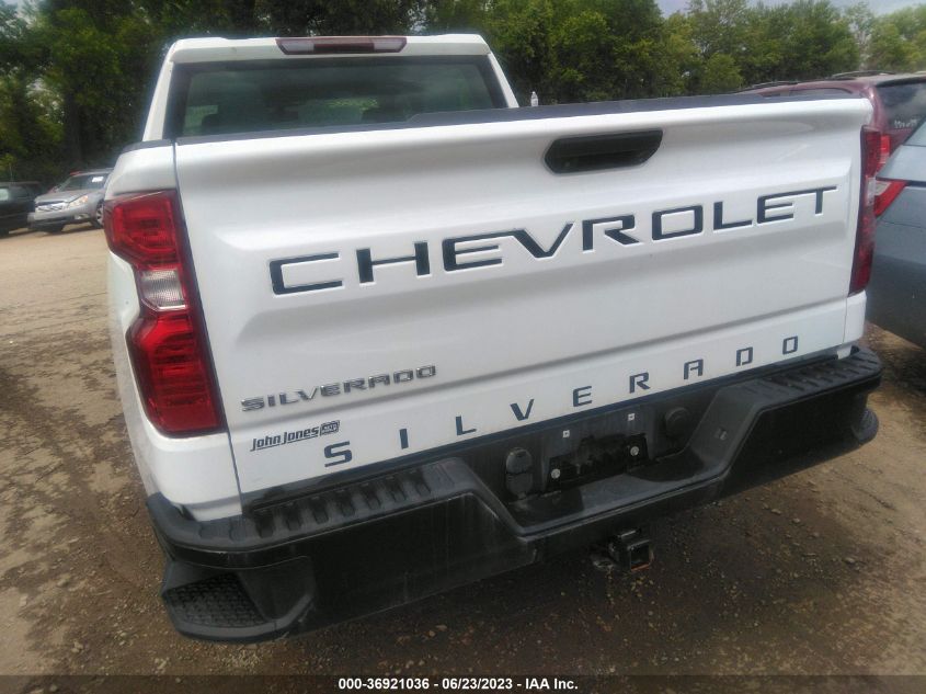 2020 CHEVROLET SILVERADO 1500 WORK TRUCK - 1GCUYAEF6LZ116977