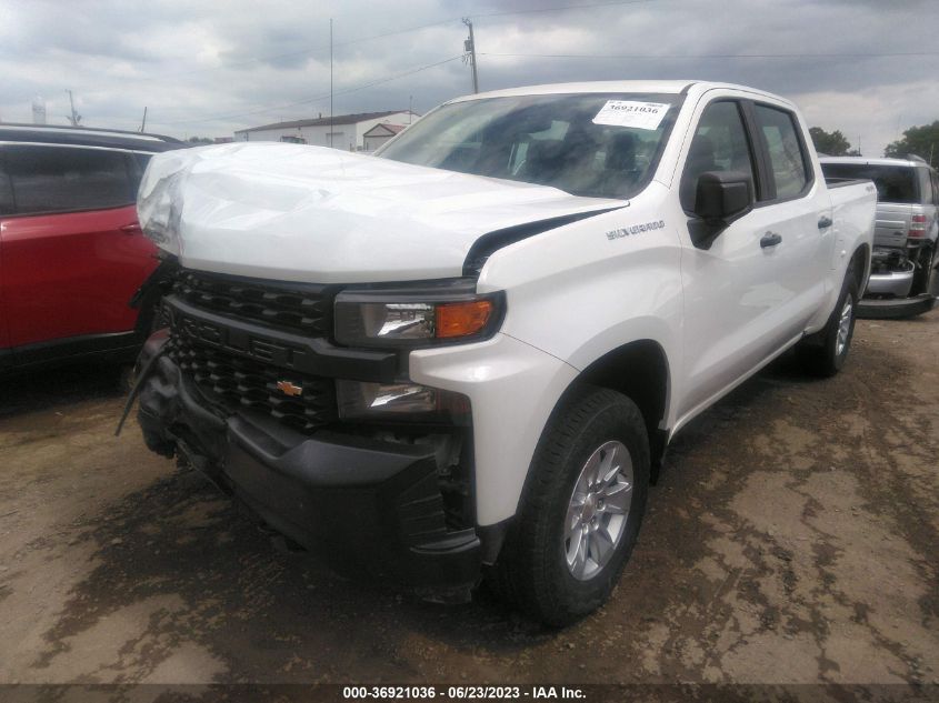 2020 CHEVROLET SILVERADO 1500 WORK TRUCK - 1GCUYAEF6LZ116977
