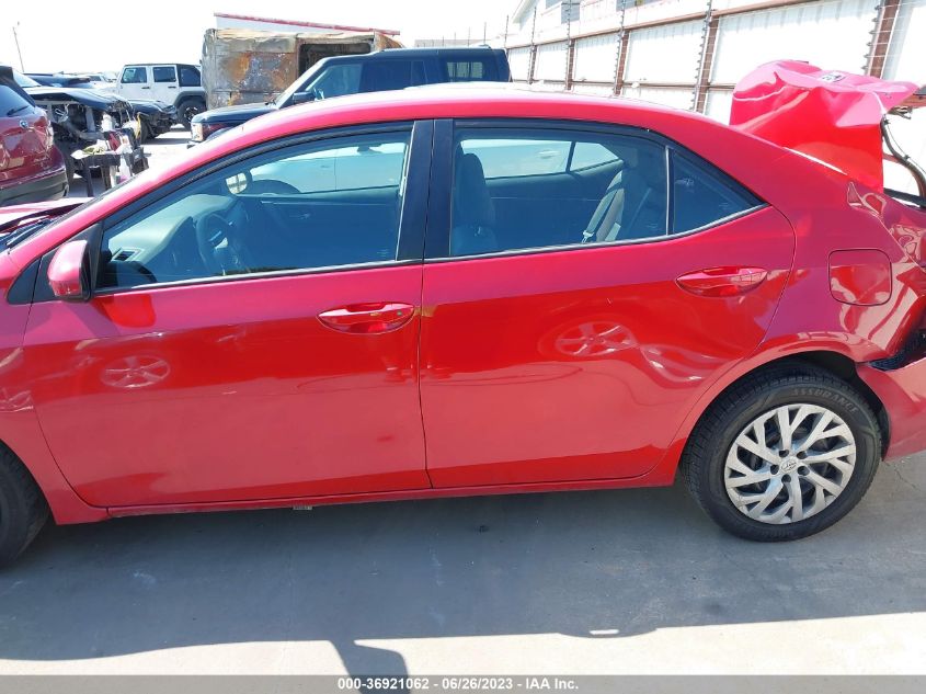 2018 TOYOTA COROLLA L/LE/XLE/SE/XSE - 2T1BURHE9JC107931
