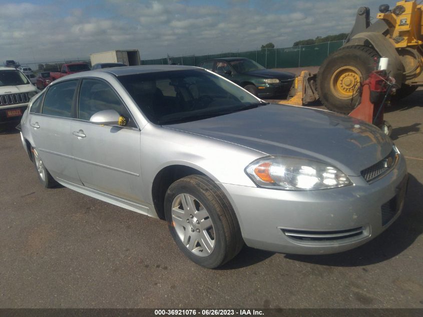 2013 CHEVROLET IMPALA LT - 2G1WG5E39D1249552
