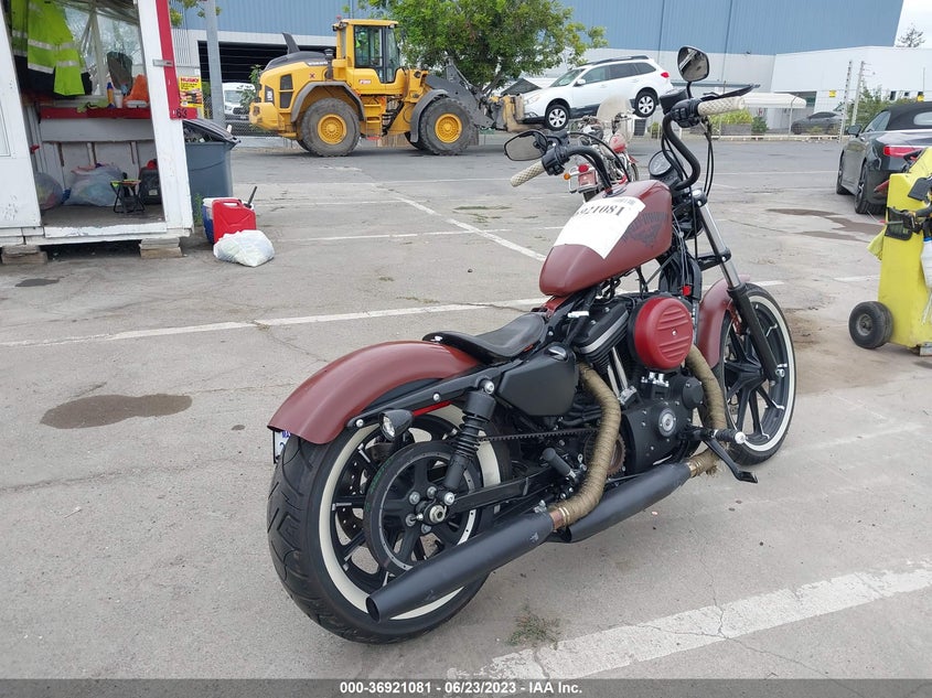 VIN 1HD4LE232HC440713 2017 HARLEY-DAVIDSON XL883 IRON 883