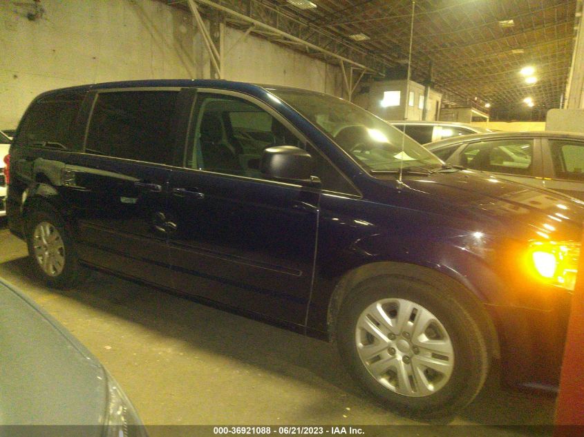 2016 DODGE GRAND CARAVAN SE - 2C4RDGBG8GR122717