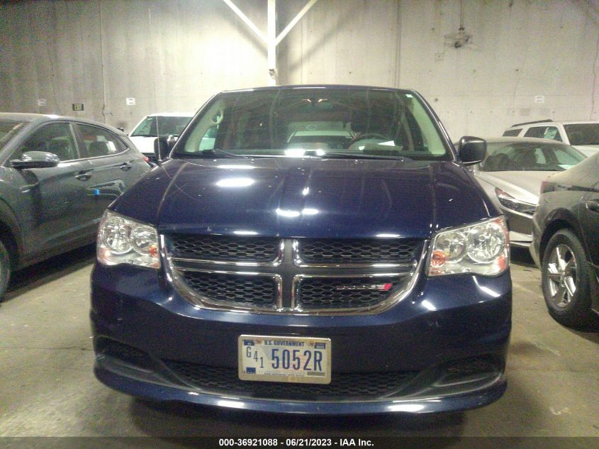 2016 DODGE GRAND CARAVAN SE - 2C4RDGBG8GR122717