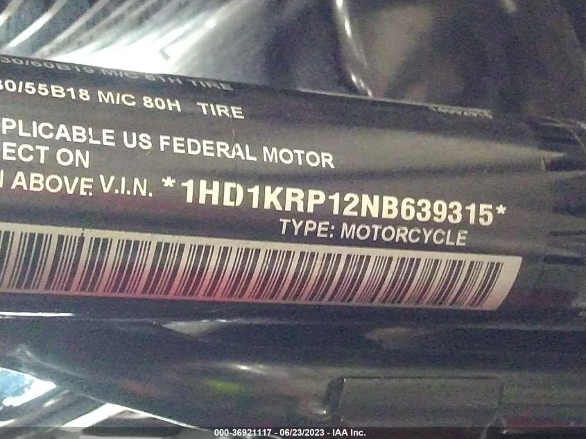 2022 HARLEY-DAVIDSON FLHXS - 1HD1KRP12NB639315