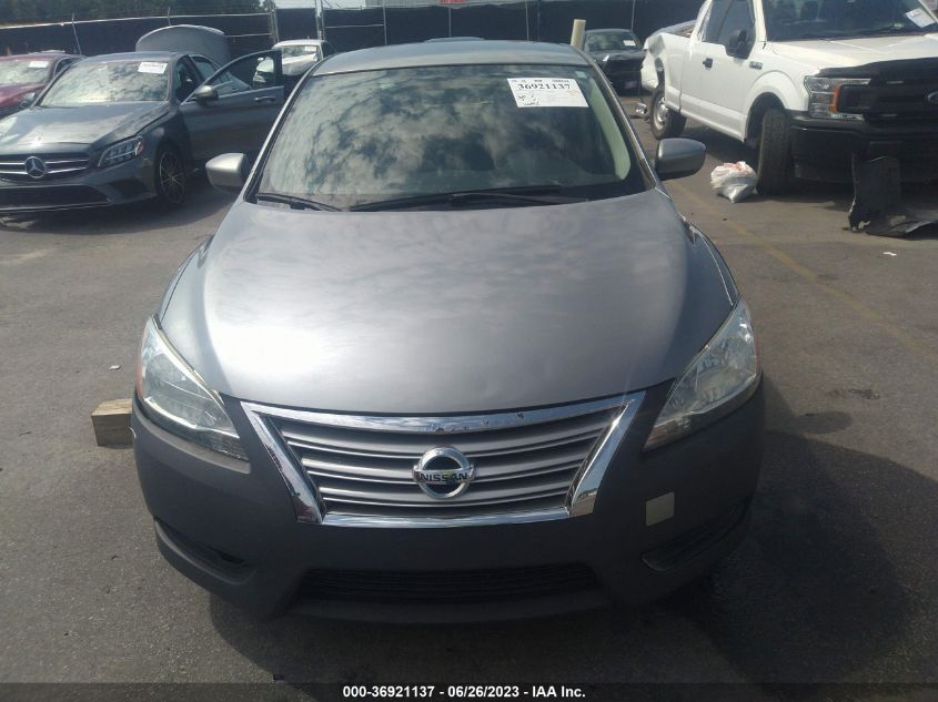2014 NISSAN SENTRA S/FE+ S/SV/FE+ SV/SR/SL - 3N1AB7AP9EY247777