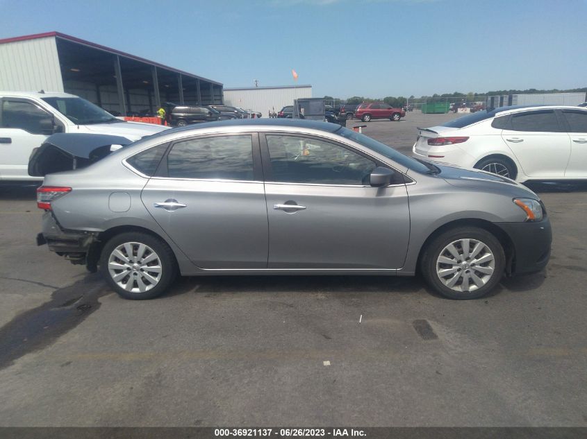 2014 NISSAN SENTRA S/FE+ S/SV/FE+ SV/SR/SL - 3N1AB7AP9EY247777