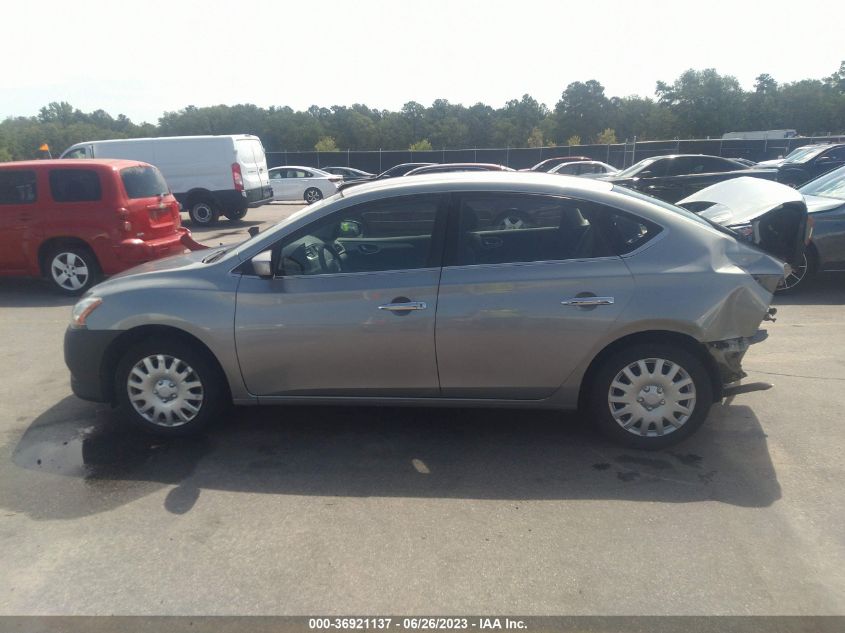 2014 NISSAN SENTRA S/FE+ S/SV/FE+ SV/SR/SL - 3N1AB7AP9EY247777