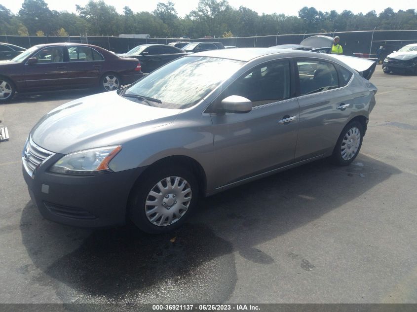 2014 NISSAN SENTRA S/FE+ S/SV/FE+ SV/SR/SL - 3N1AB7AP9EY247777