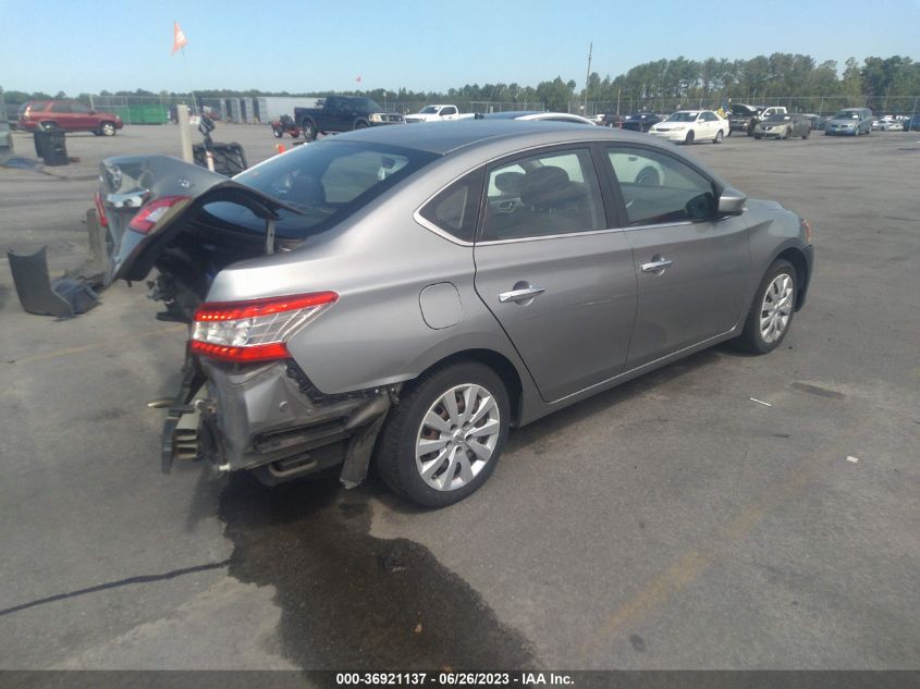 2014 NISSAN SENTRA S/FE+ S/SV/FE+ SV/SR/SL - 3N1AB7AP9EY247777
