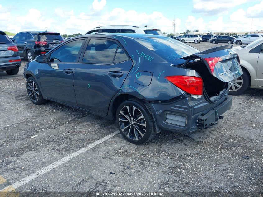 2017 TOYOTA COROLLA L/LE/XLE/SE/XSE - 2T1BURHE8HC839347