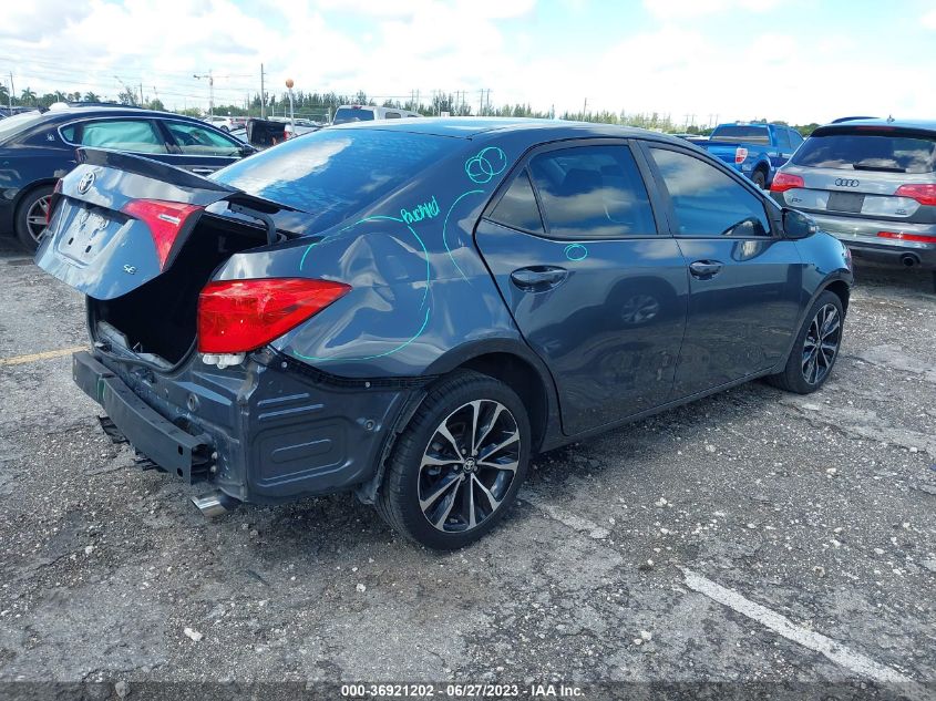 2017 TOYOTA COROLLA L/LE/XLE/SE/XSE - 2T1BURHE8HC839347