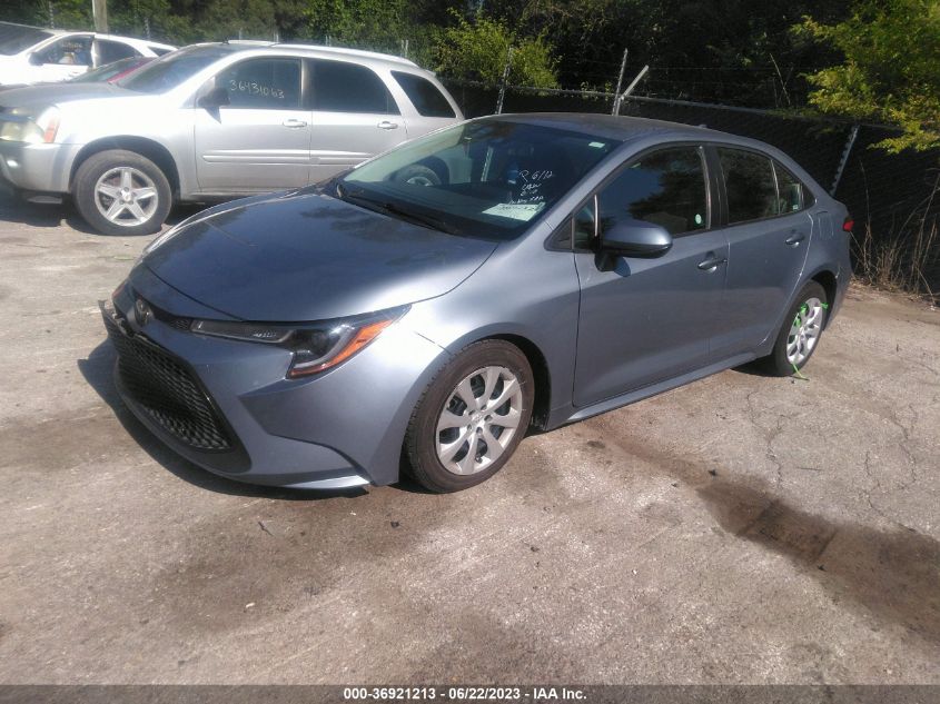 2021 TOYOTA COROLLA LE - 5YFEPMAE8MP249340