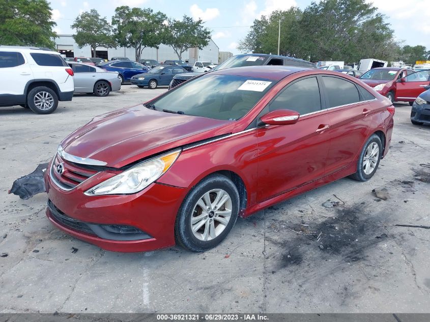 2014 HYUNDAI SONATA GLS - 5NPEB4AC6EH859474