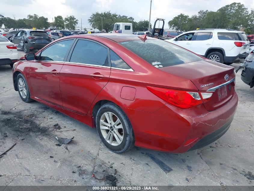 2014 HYUNDAI SONATA GLS - 5NPEB4AC6EH859474