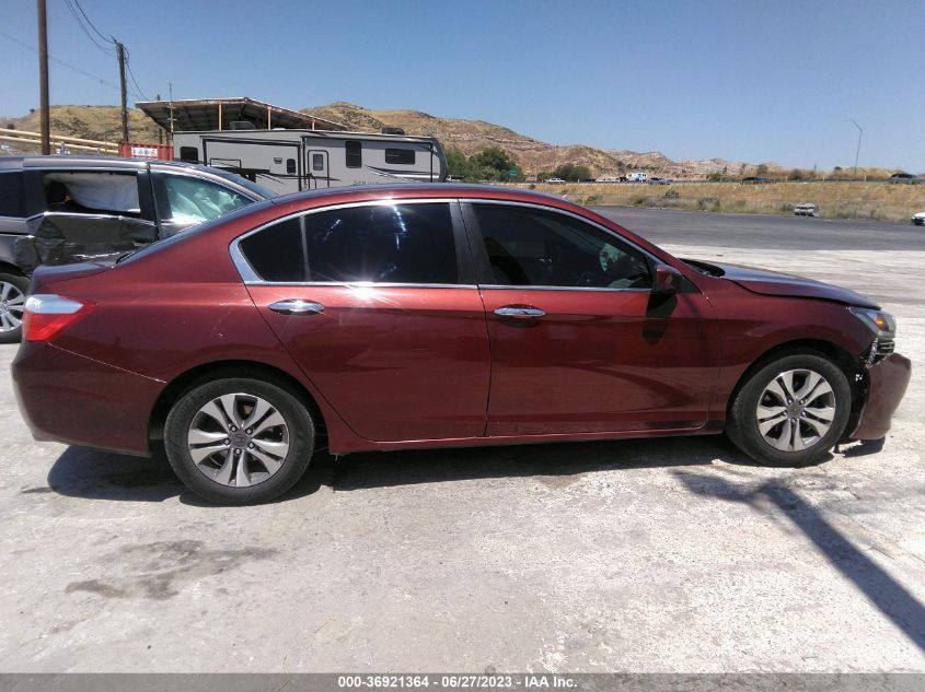 2014 HONDA ACCORD SEDAN LX - 1HGCR2F34EA090885