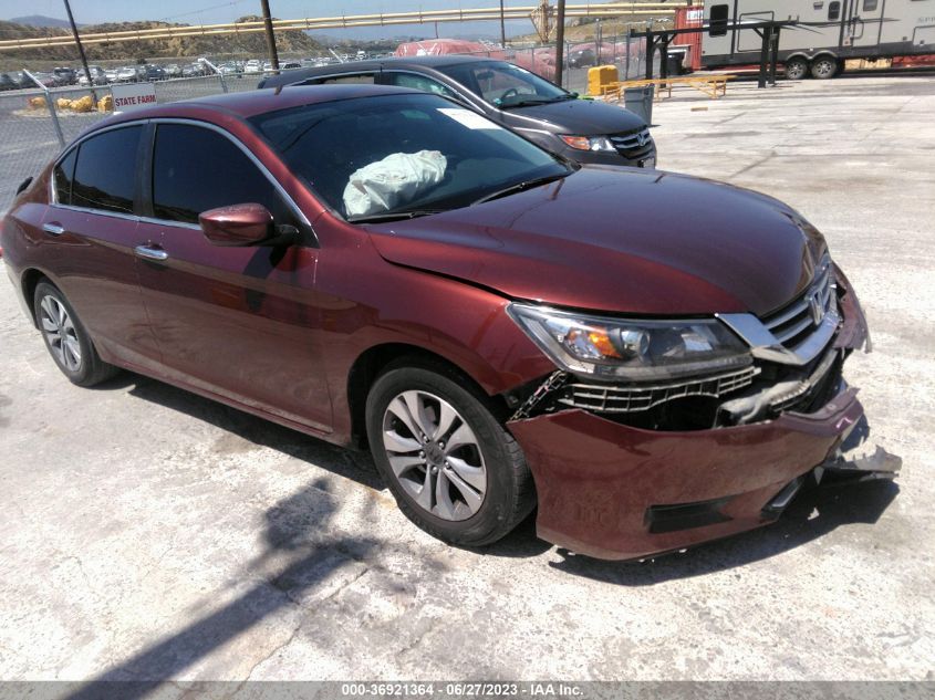 2014 HONDA ACCORD SEDAN LX - 1HGCR2F34EA090885