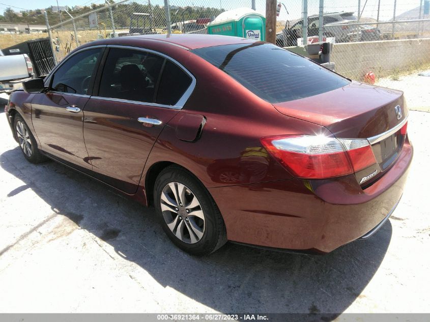2014 HONDA ACCORD SEDAN LX - 1HGCR2F34EA090885