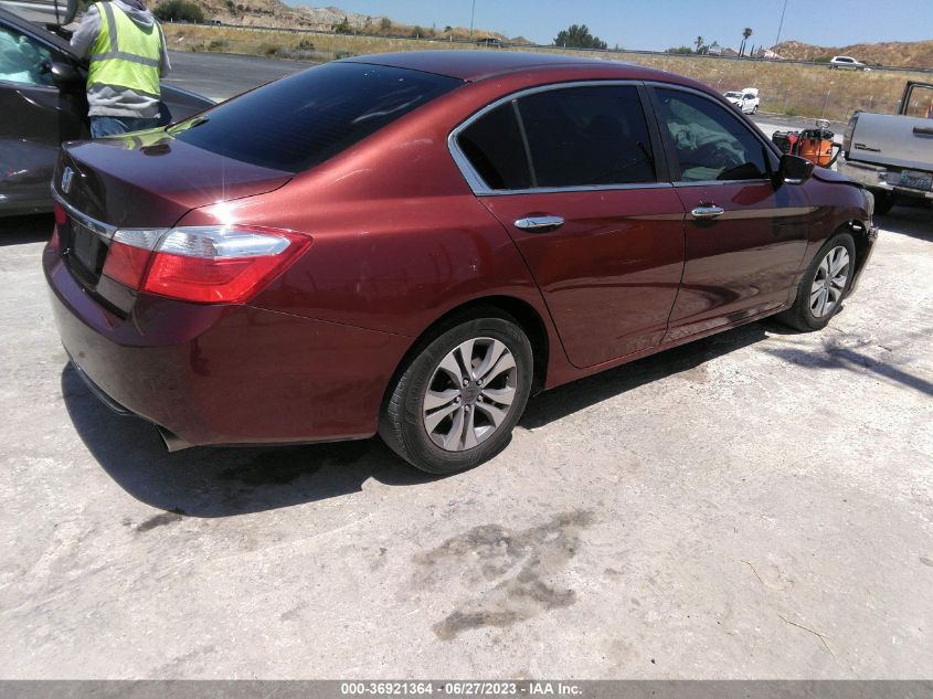2014 HONDA ACCORD SEDAN LX - 1HGCR2F34EA090885