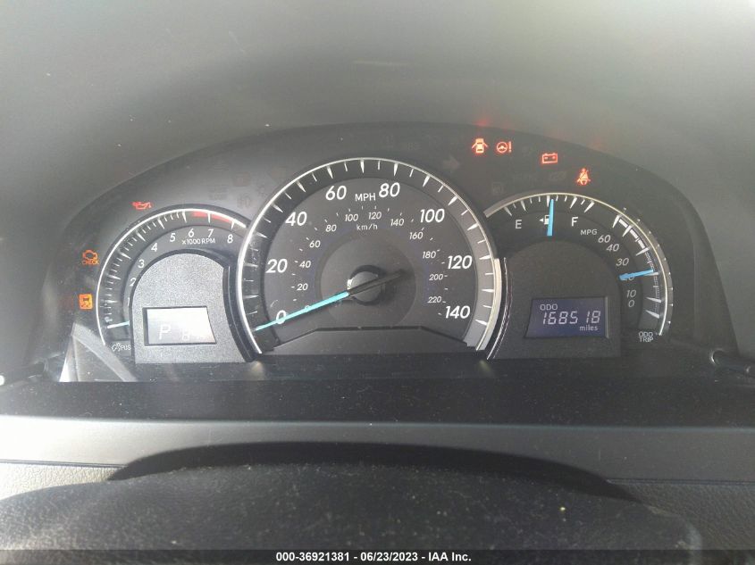 2013 TOYOTA CAMRY L/LE/SE/XLE - 4T4BF1FK2DR278274