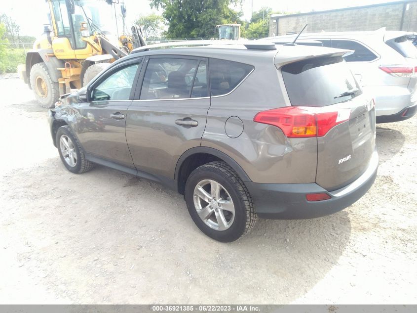 VIN 2T3RFREV6DW083563 2013 TOYOTA RAV4 no.3