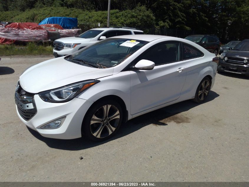 2014 HYUNDAI ELANTRA COUPE - KMHDH6AH2EU026581