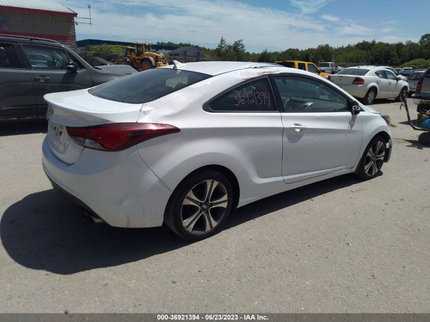 2014 HYUNDAI ELANTRA COUPE - KMHDH6AH2EU026581