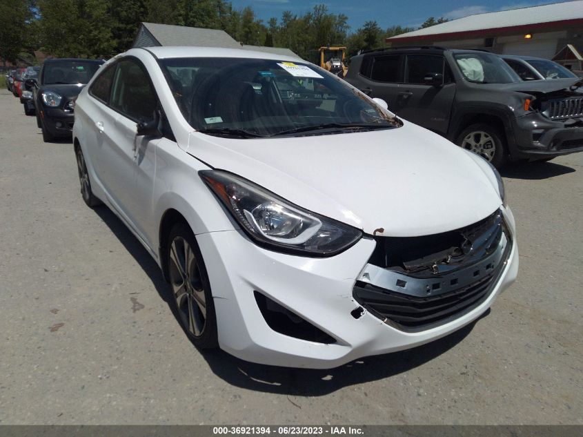 2014 HYUNDAI ELANTRA COUPE - KMHDH6AH2EU026581