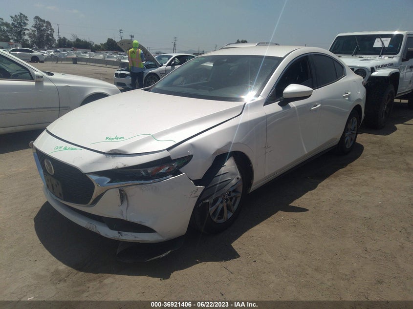 VIN JM1BPAAL9M1322591 2021 MAZDA MAZDA3 SEDAN 2.5 S