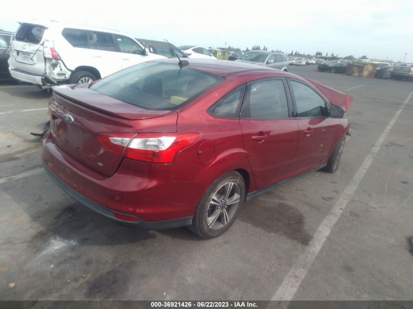 2014 FORD FOCUS SE - 1FADP3F27EL442146