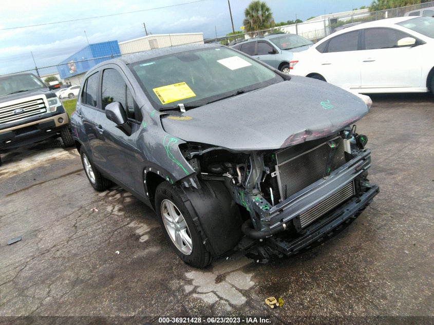 VIN 3GNCJKSB1LL329387 2020 CHEVROLET TRAX LS
