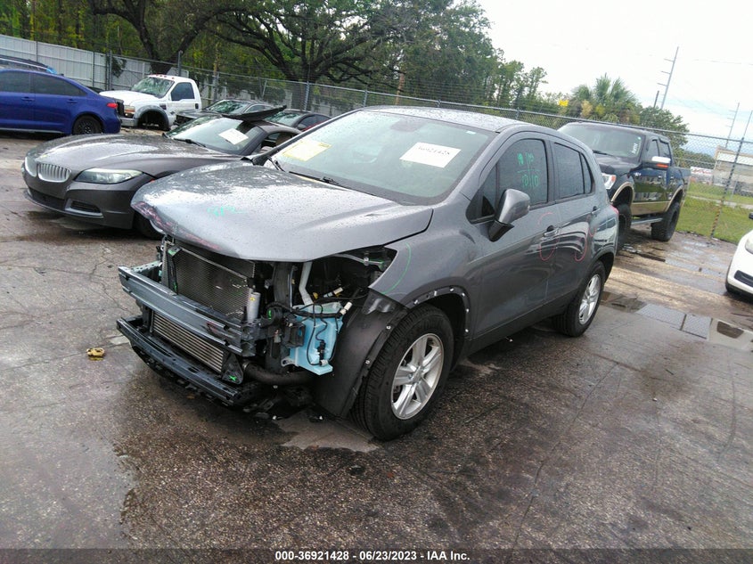 VIN 3GNCJKSB1LL329387 2020 CHEVROLET TRAX LS