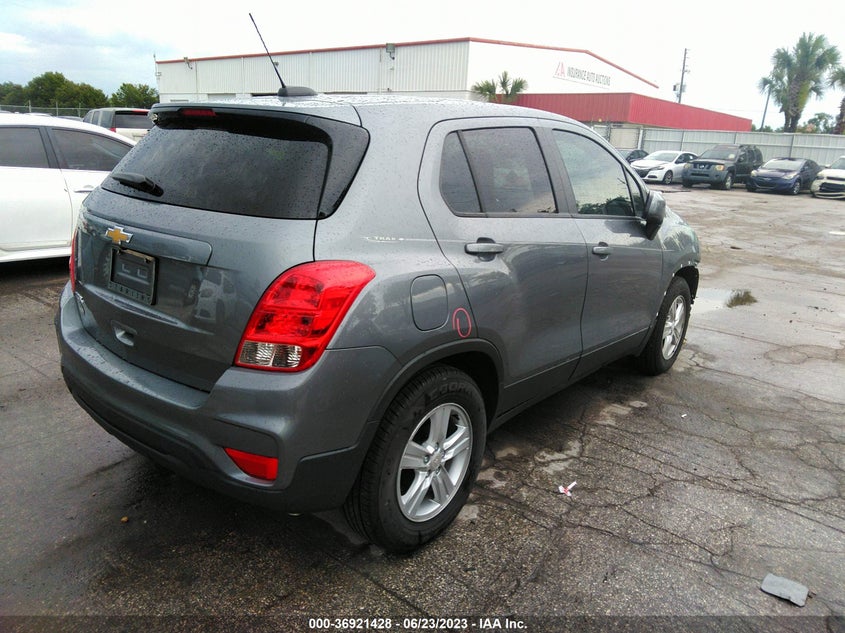 VIN 3GNCJKSB1LL329387 2020 CHEVROLET TRAX LS