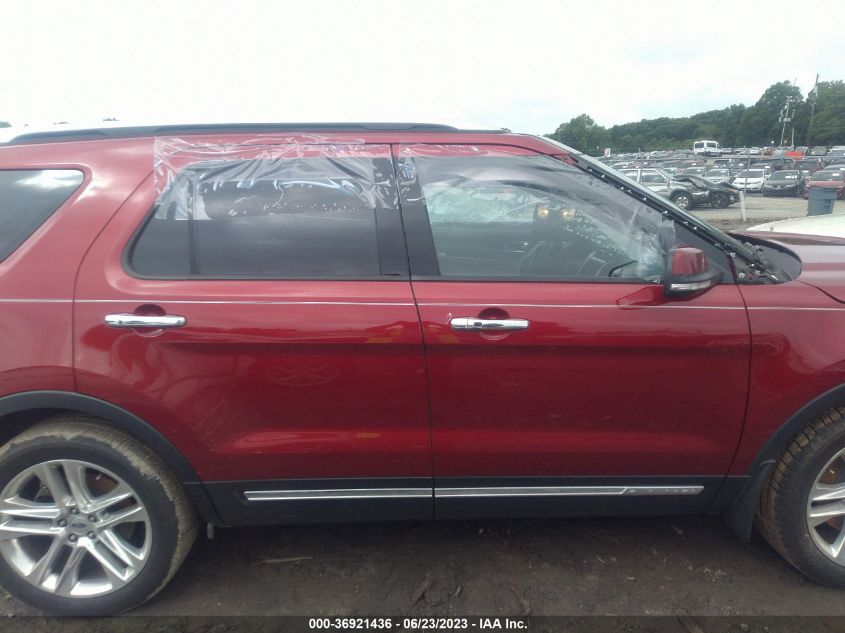 2017 FORD EXPLORER LIMITED - 1FM5K7F88HGD77213