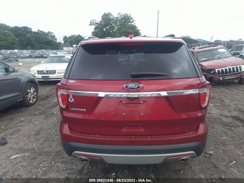 2017 FORD EXPLORER LIMITED - 1FM5K7F88HGD77213