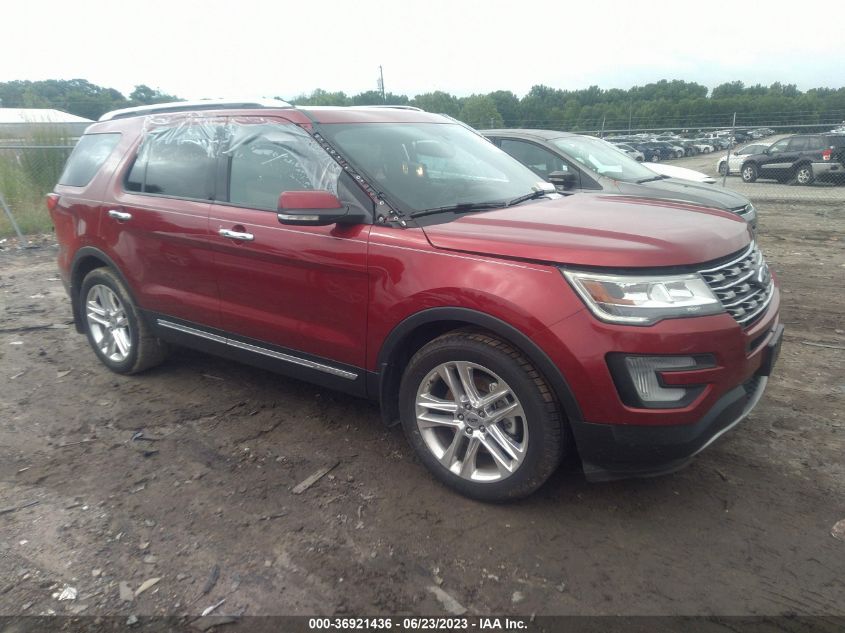 2017 FORD EXPLORER LIMITED - 1FM5K7F88HGD77213