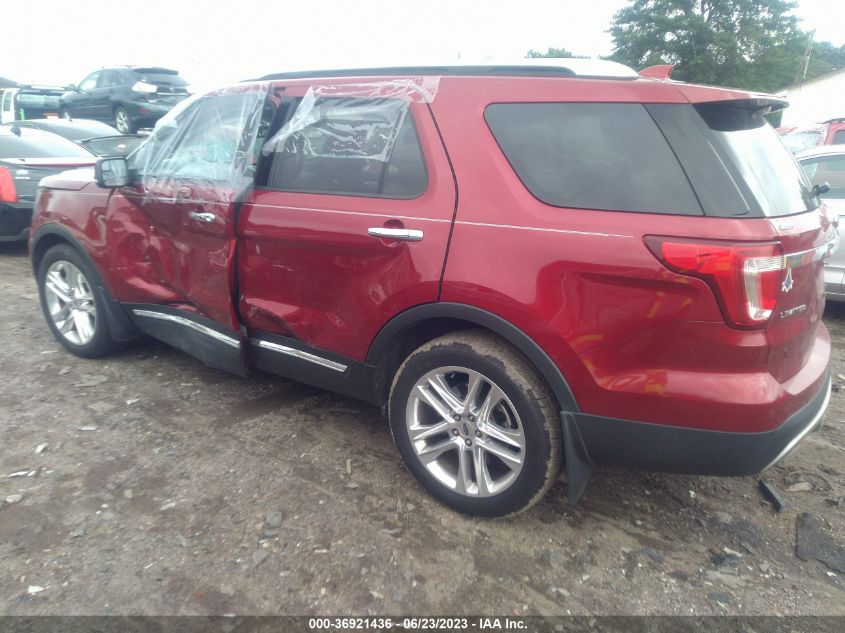 2017 FORD EXPLORER LIMITED - 1FM5K7F88HGD77213