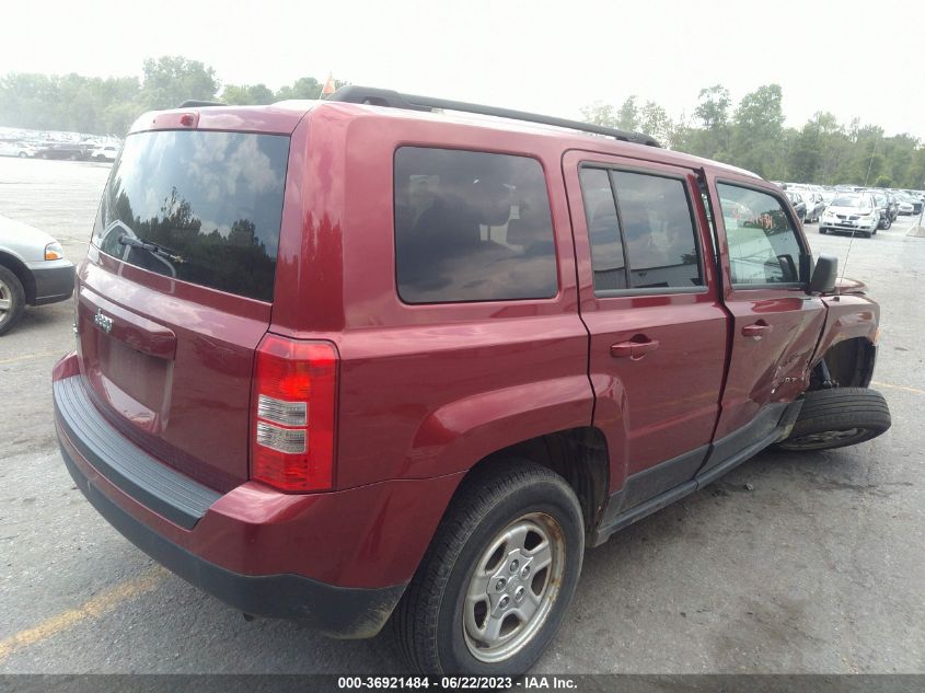 2015 JEEP PATRIOT SPORT - 1C4NJRBB3FD416776
