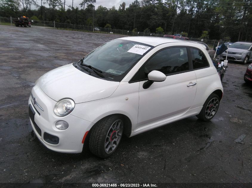 2013 FIAT 500 SPORT - 3C3CFFBR8DT618643