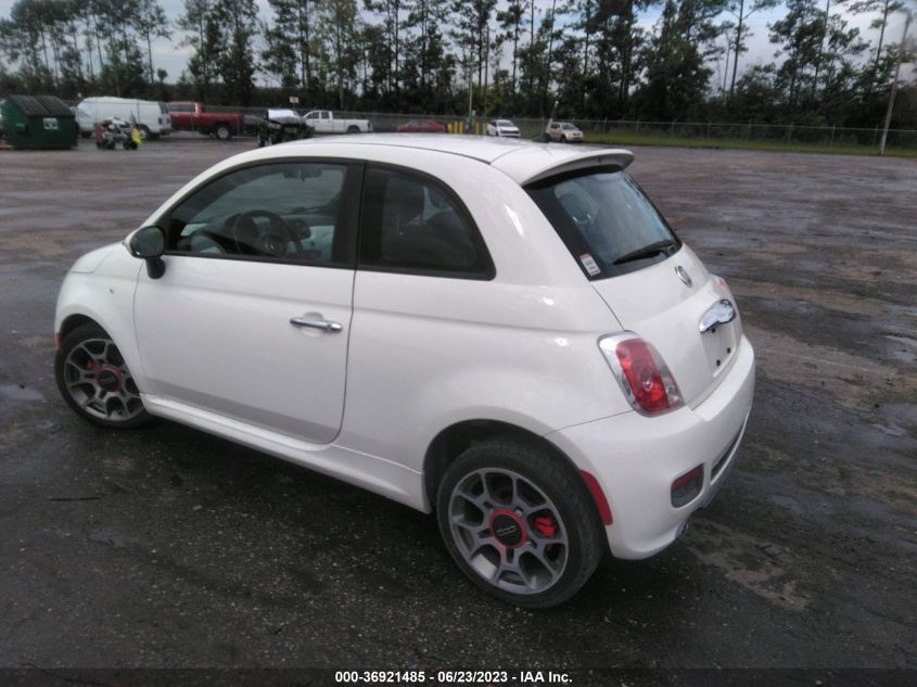 2013 FIAT 500 SPORT - 3C3CFFBR8DT618643