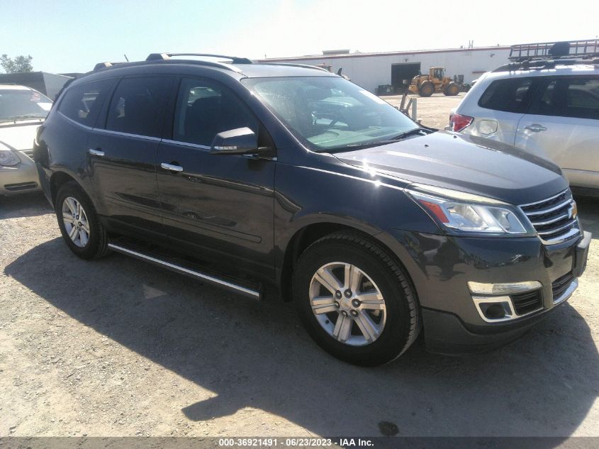 2014 CHEVROLET TRAVERSE LT - 1GNKRHKD0EJ222124