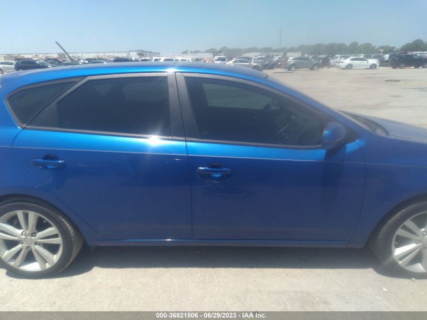 2013 KIA FORTE 5-DOOR SX - KNAFW5A33D5665639