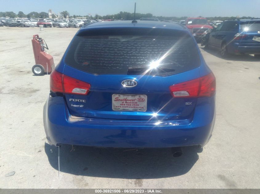 2013 KIA FORTE 5-DOOR SX - KNAFW5A33D5665639