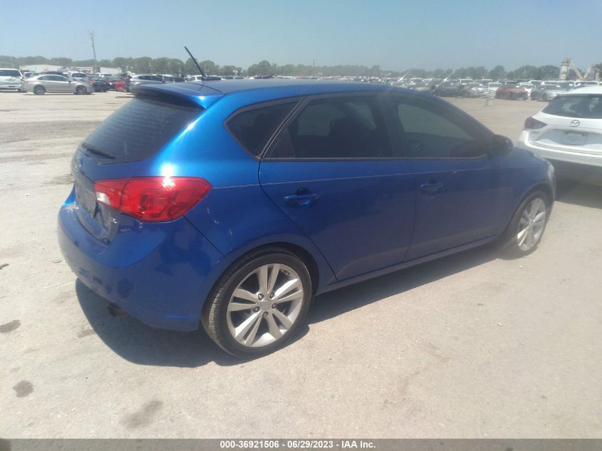 2013 KIA FORTE 5-DOOR SX - KNAFW5A33D5665639