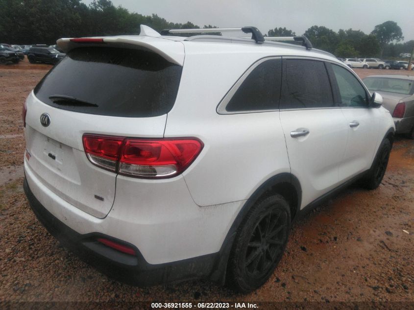 2017 KIA SORENTO LX - 5XYPG4A36HG188734