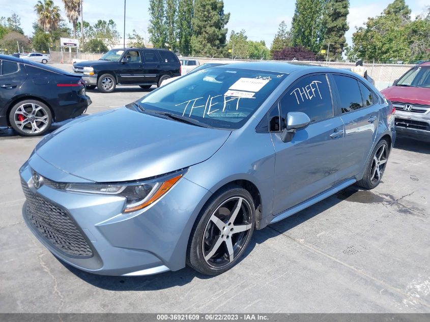 2021 TOYOTA COROLLA LE - JTDEPMAE4MJ167366