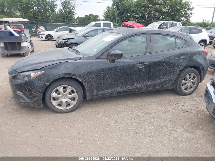 2015 MAZDA MAZDA3 I SPORT - 3MZBM1K72FM178413