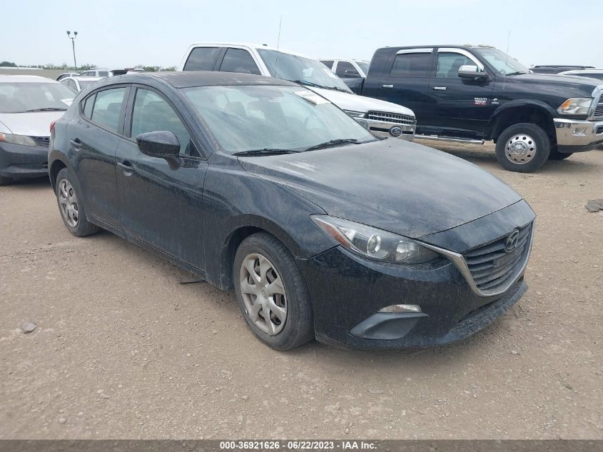 2015 MAZDA MAZDA3 I SPORT - 3MZBM1K72FM178413