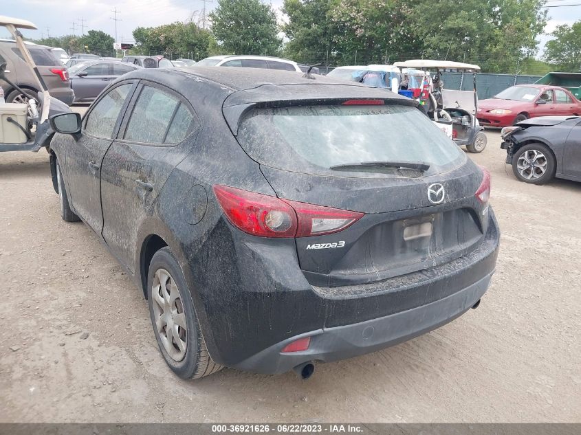2015 MAZDA MAZDA3 I SPORT - 3MZBM1K72FM178413
